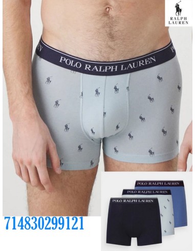 Polo pack de 3 boxer hombre 714830299121