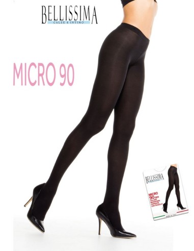 Bellisima panty mujer 90DEN  COLLAT MICRO 90