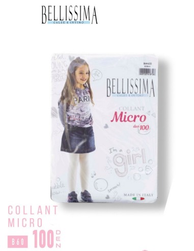 Bellisima panty de niña microfibra 100DEN   MICRO100