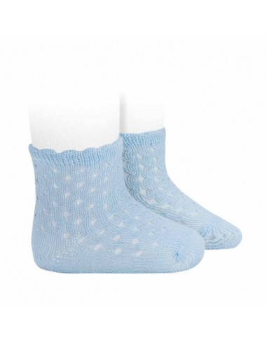 Condor calcetines bebe/niño calados perle extrafino puño ondas 3503/4