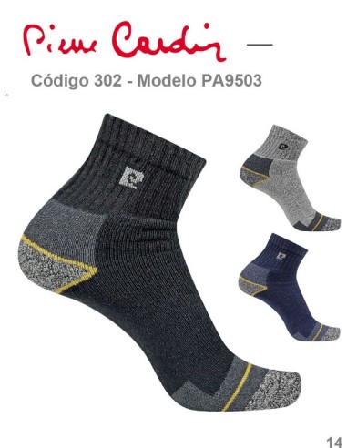 Pierre cardin pack de 3 calcetines tobilleros de trabajo hombre PA9503