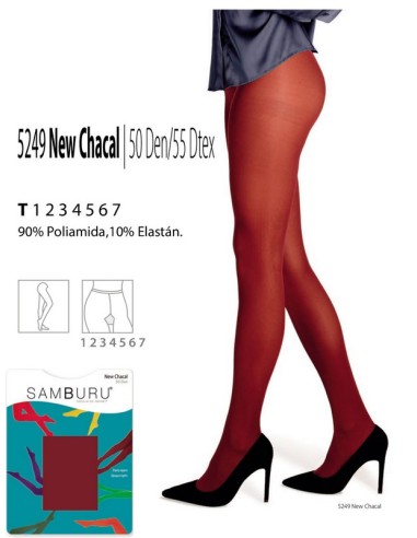 Samburu panty opaco mujer 50DEN 5249 NEW CHACAL