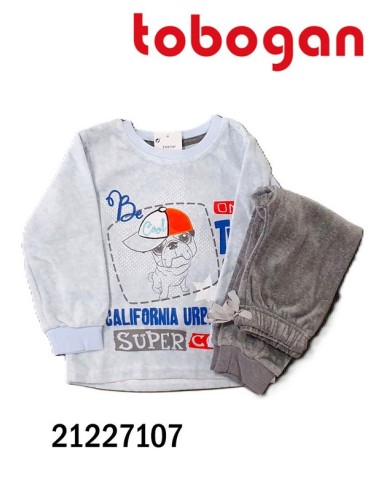 Tobogan pijama niño tundosado 21227107