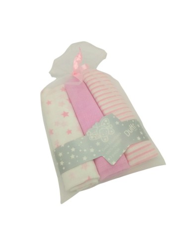 Duffi pack de 3 gasas bebe 80x80  0697