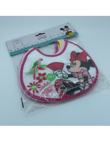 Disney pack 6 baberos redondo 17x18 cm. plastificado  WD9551