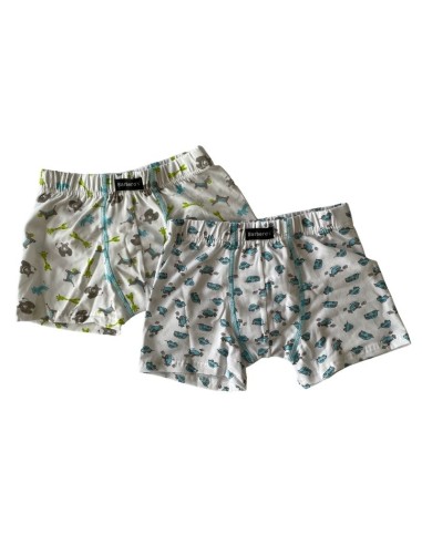 Barberos boxer niño algodon estampado 1356