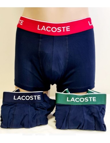 Lacoste pack de 3 boxer courts 5H3401