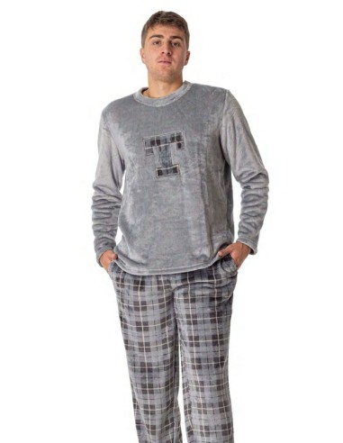 Black rabbit pijama de hombre coralina 50033