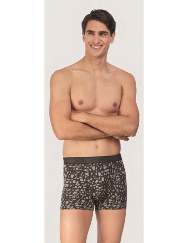 Set boxer hombre jacquard stone 18005