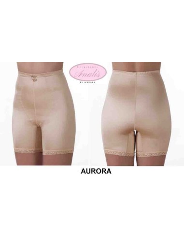 Analis faja pantalon tejido suave con puntilla en blonda AURORA