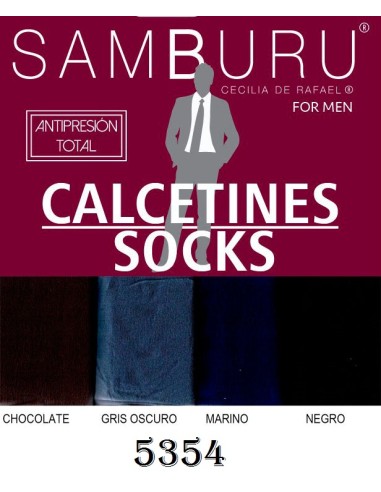 Samburu. pack 2 pares ejecutivos unisex piel melocoton 53 den 5354