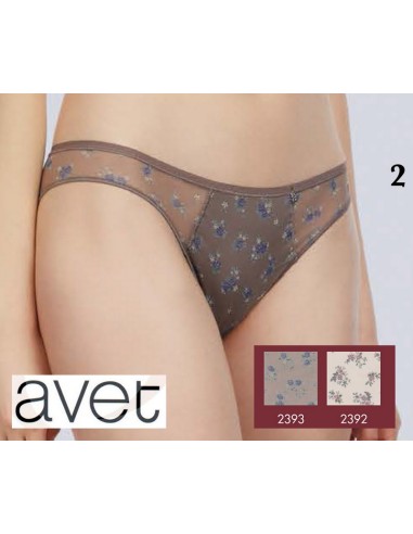 Avet  braga mujer bikini tul estampado 90% poliamida 33976