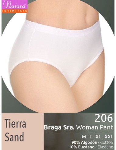 Naiara braga mujer 90% algodon licra lisa. 206