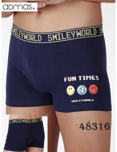 Smiley boxer de hombre goma vista game over 48316S