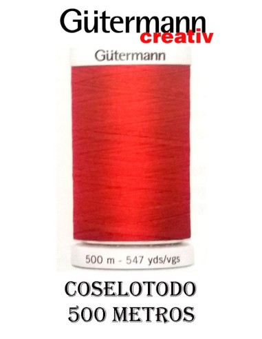 Gutermann caja 5 bobinas de 500 metros  hilo M303 COSELOTODO