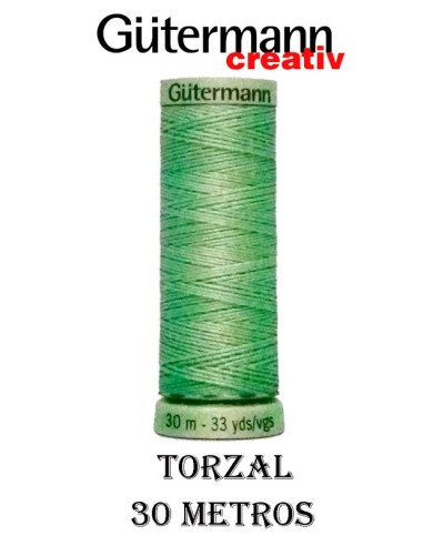 Gutermann caja 5 bobinas 30 metros. M1003 TORZAL