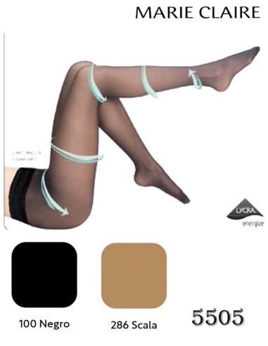 Marie claire Panty semi opac con demarcacion "Descanso" 40 den 5505