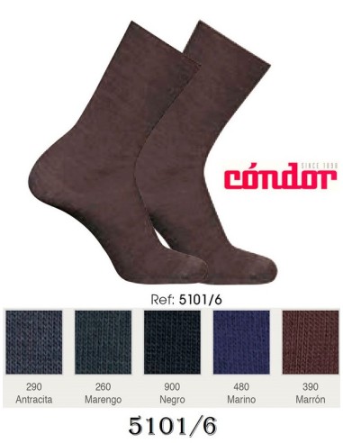 Condor calcetin invierno hombre canale ancho orlon tentesolo. 5101/6