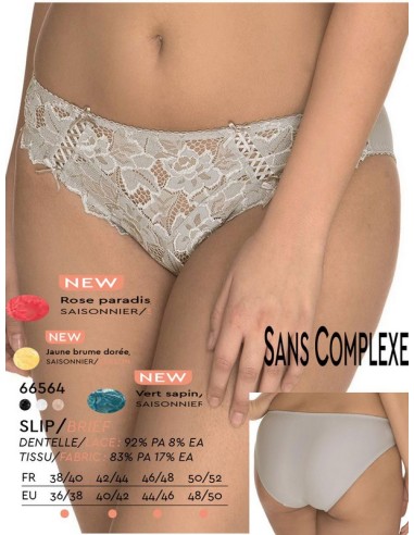 Sans Complexe Braga bikini de encaje. 66564