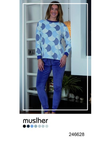 Muslher pijma mujer spandex estampado  formas geométricas 246628