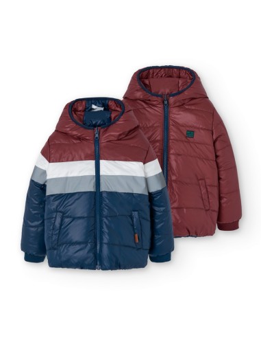 Boboli parka reversible tejido técnico de niño AW24509138