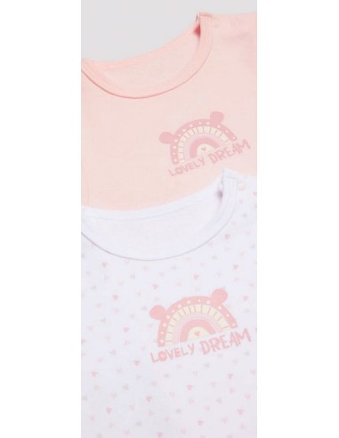 Ysabel Mora pack de 2 body bebe manga larga 25369